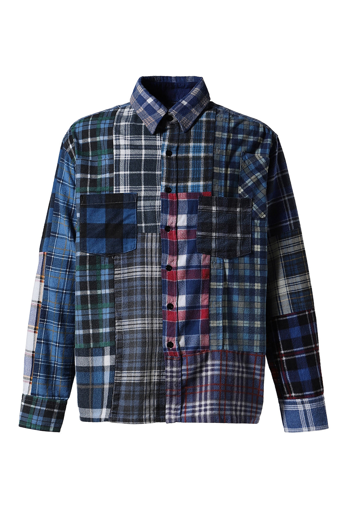 FLANNEL SHIRT -> STRAIGHT HEM SHIRT / ASSORTED