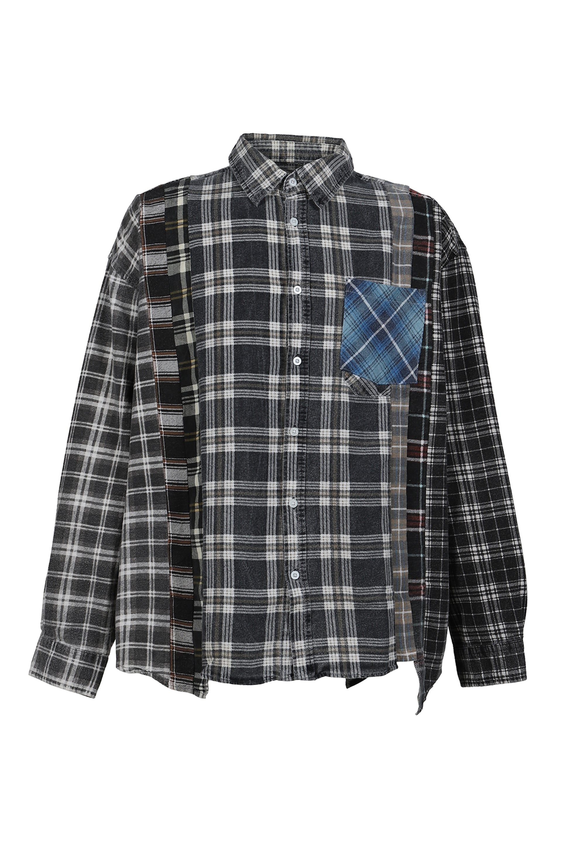 FLANNEL SHIRT -> 7 CUTS WIDE SHIRT / ASSORT