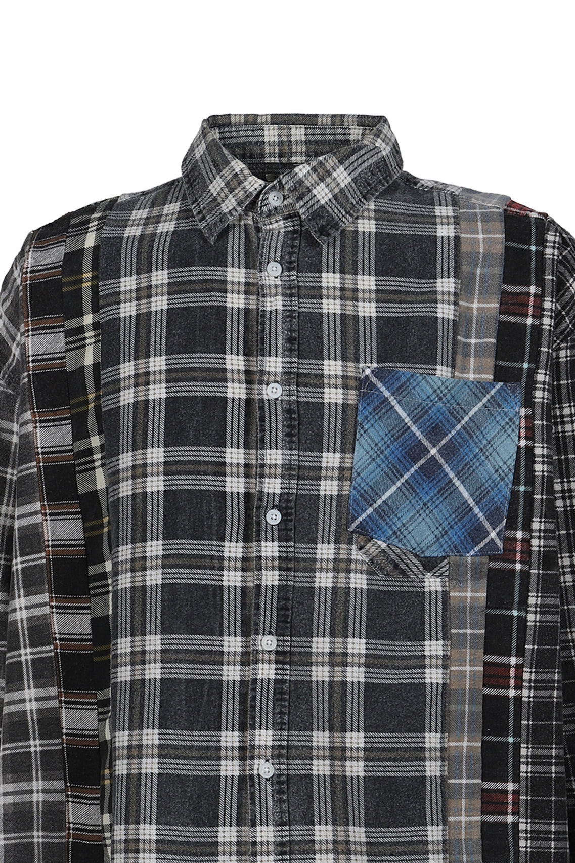 FLANNEL SHIRT -> 7 CUTS WIDE SHIRT / ASSORT
