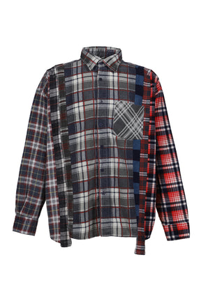 FLANNEL SHIRT -> 7 CUTS WIDE SHIRT / ASSORT