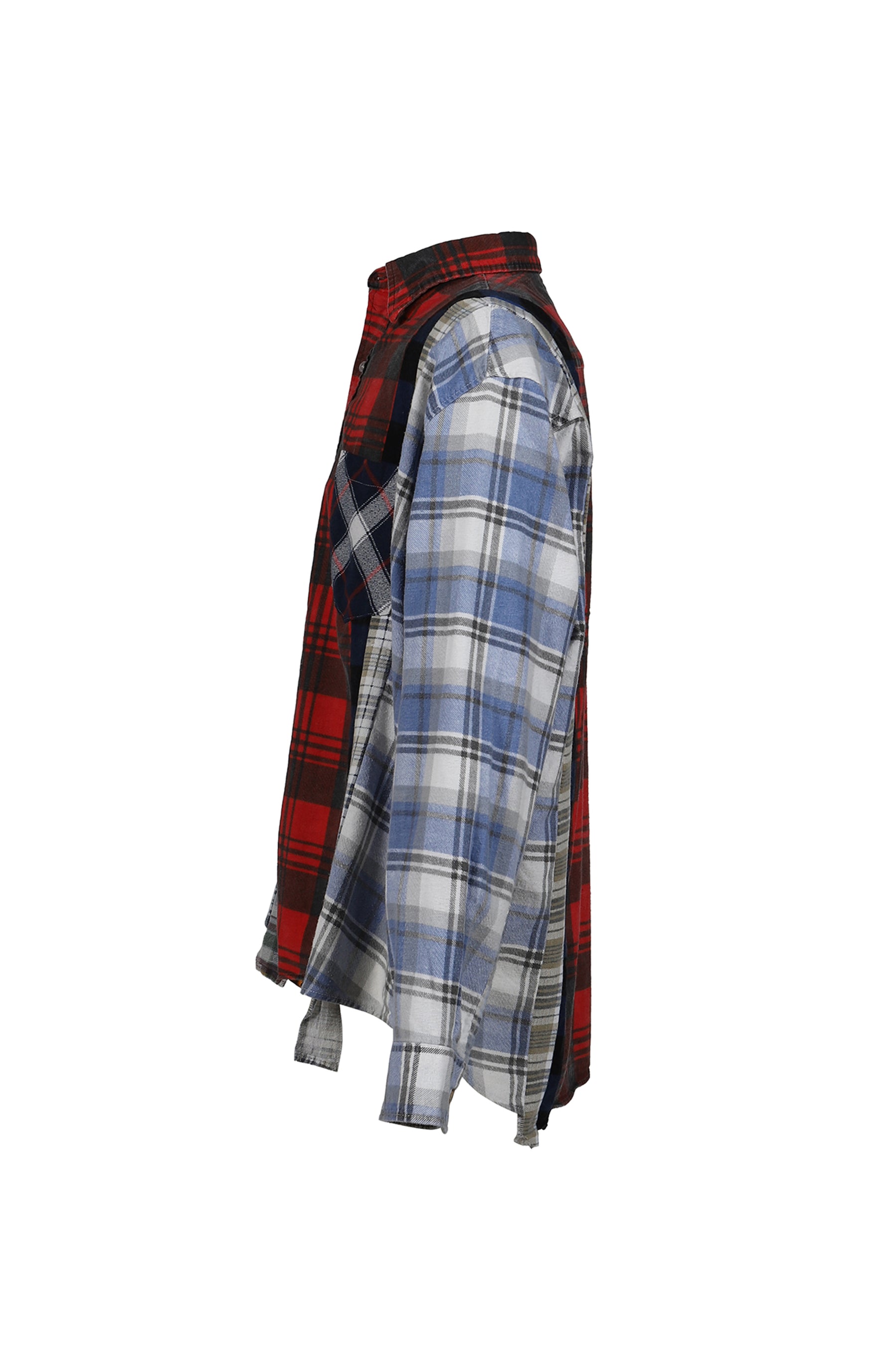 FLANNEL SHIRT -> 7 CUTS WIDE SHIRT / ASSORT