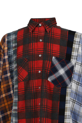FLANNEL SHIRT -> 7 CUTS WIDE SHIRT / ASSORT
