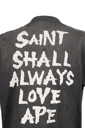 BAPE_SS T-SHIRT/ALWAYS LOVE / BLK