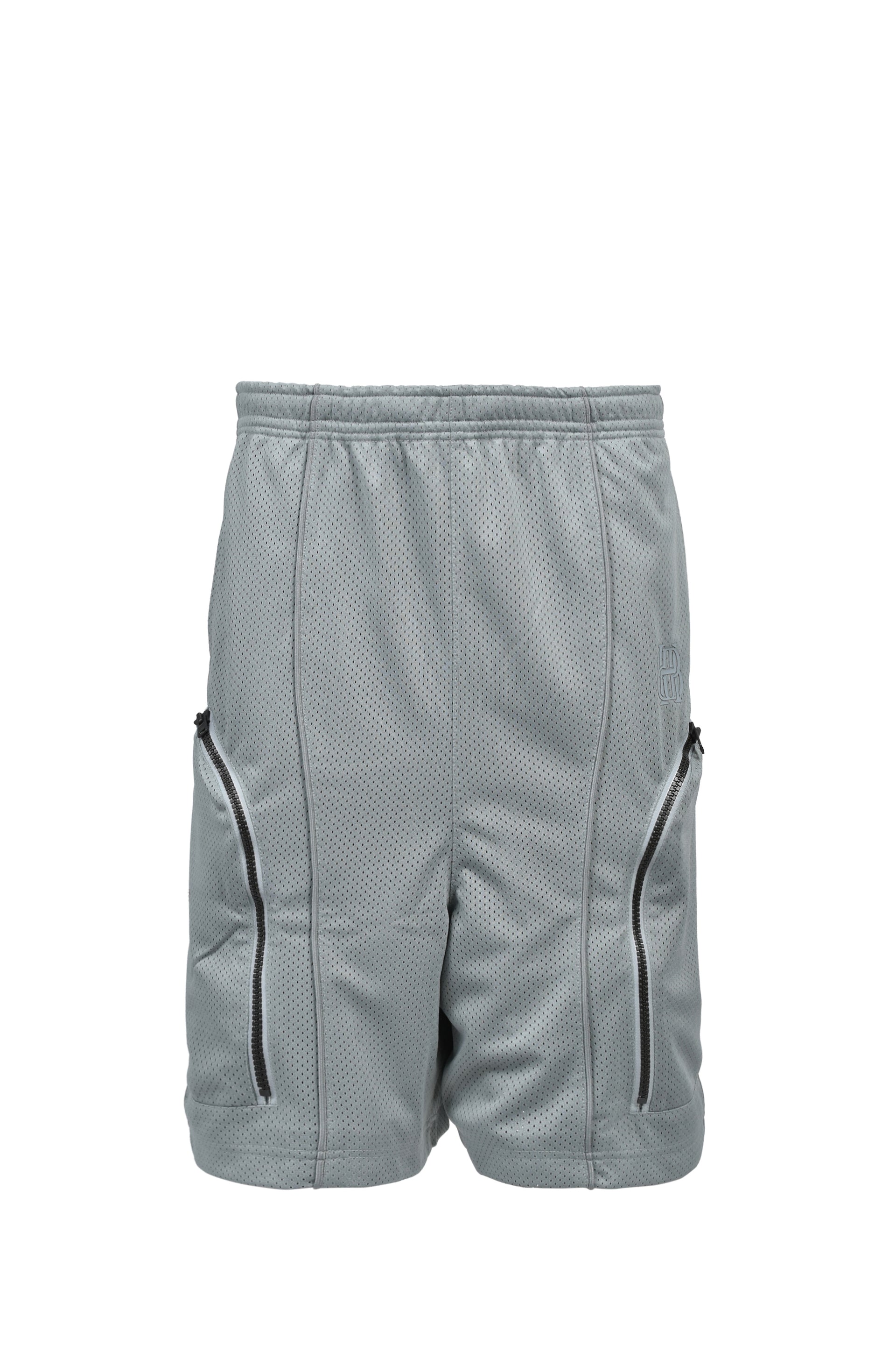 BH LOGO MESH CARGO SHORTS / GRY
