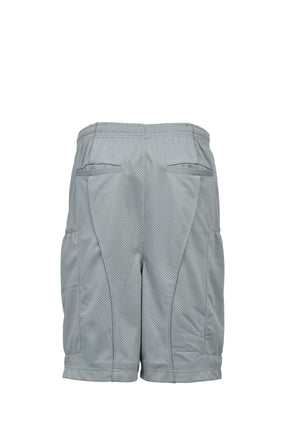 BH LOGO MESH CARGO SHORTS / GRY