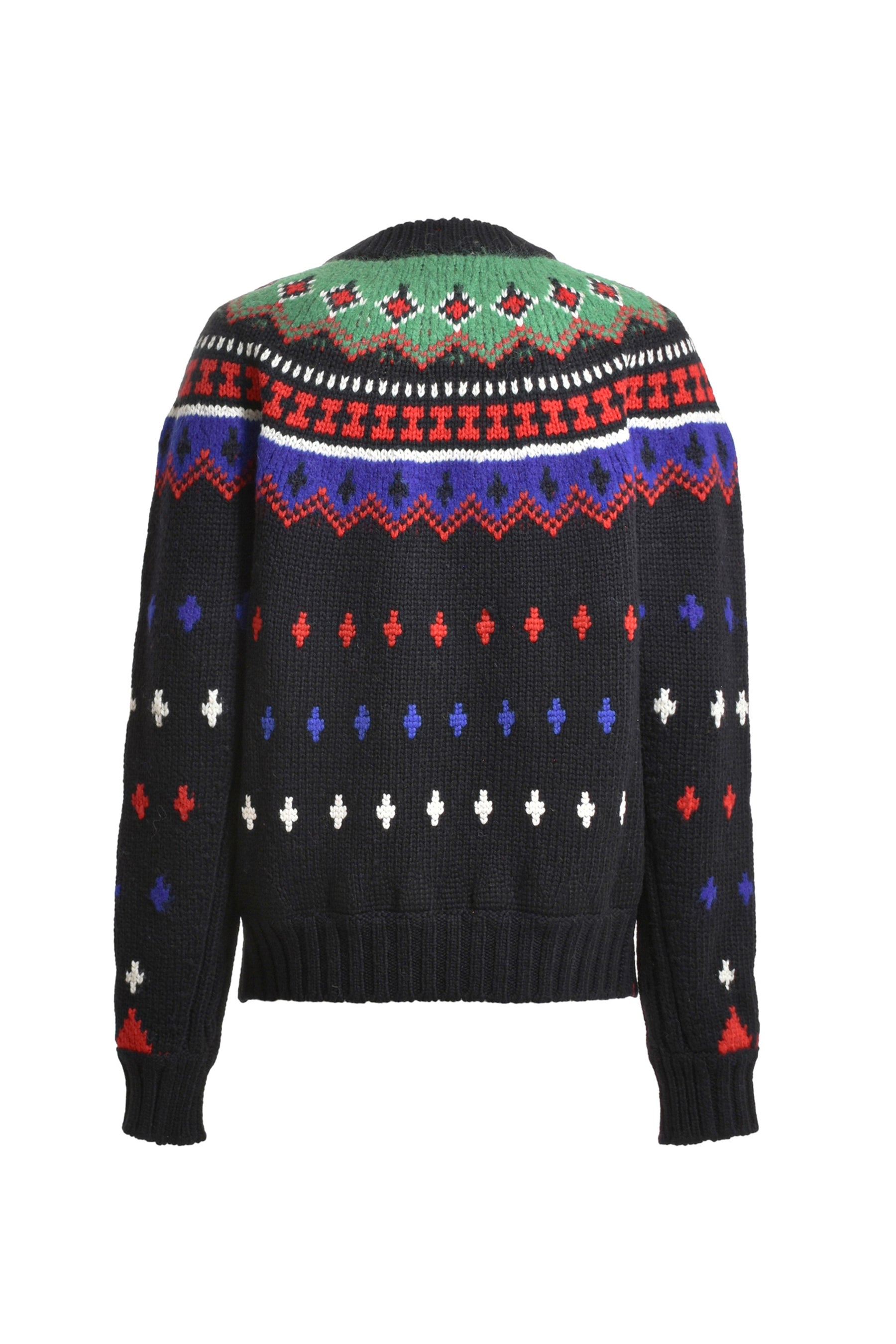 MONCLER CREW NECK / BLK MULTI 999