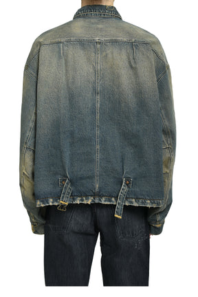 DENIM WORK BLOUSON / IND 