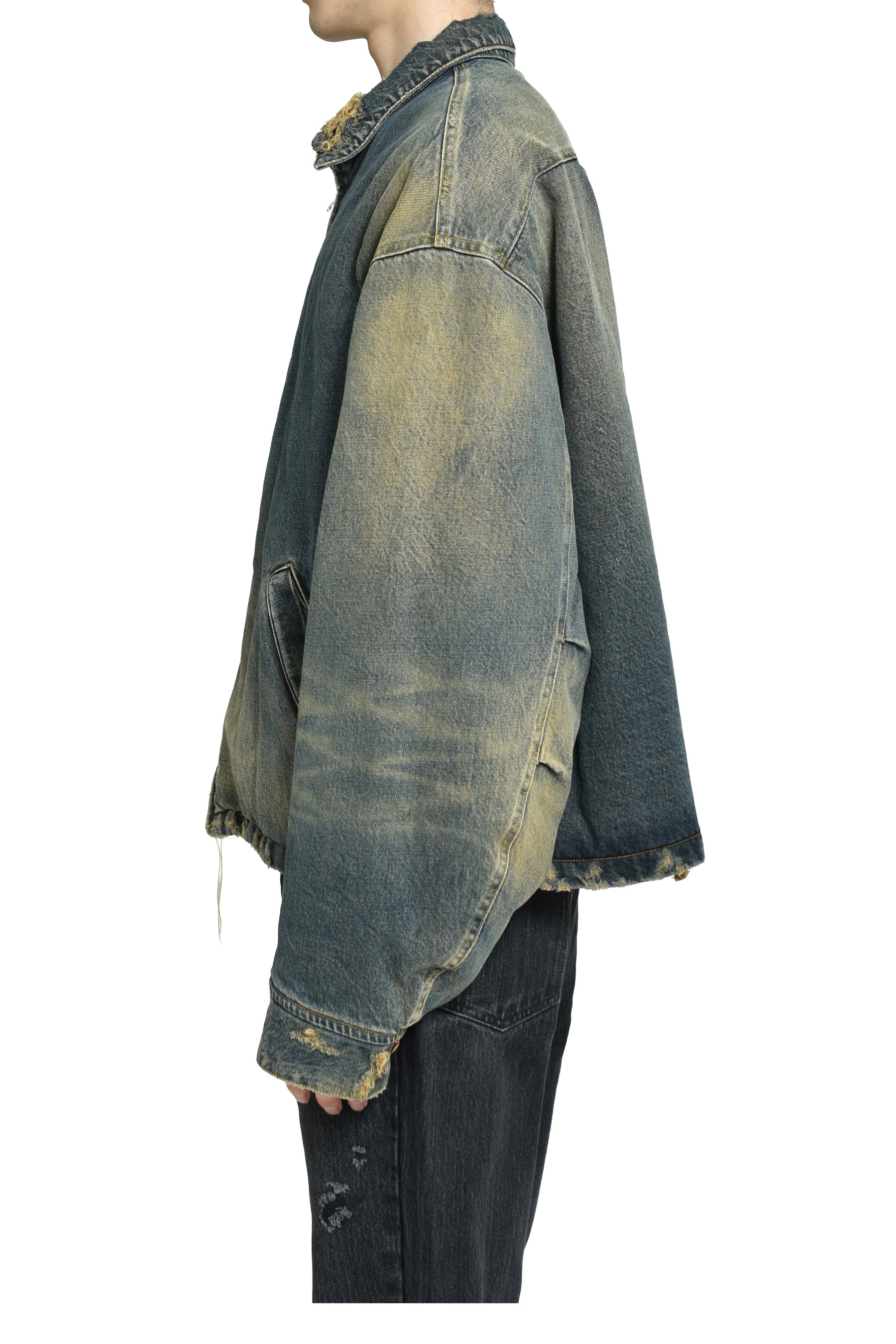DENIM WORK BLOUSON / IND 