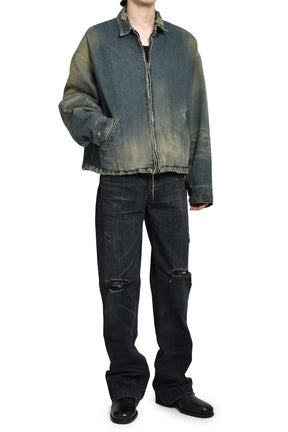 DENIM WORK BLOUSON / IND 