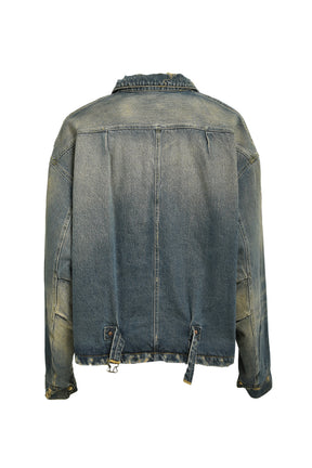 DENIM WORK BLOUSON / IND 