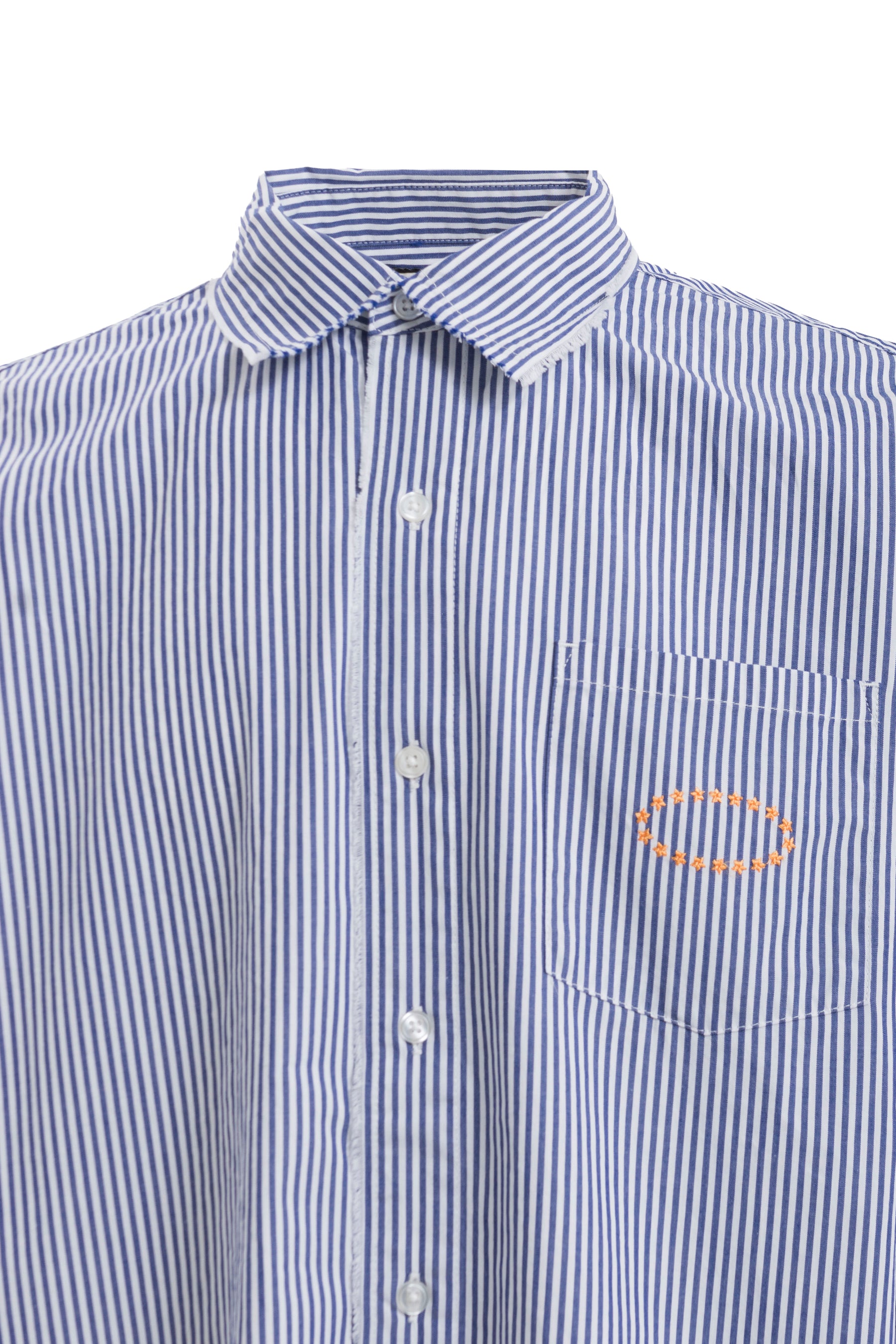 AFB SS23 CUT OFF VINTAGE SHIRTS / STRIPE -NUBIAN