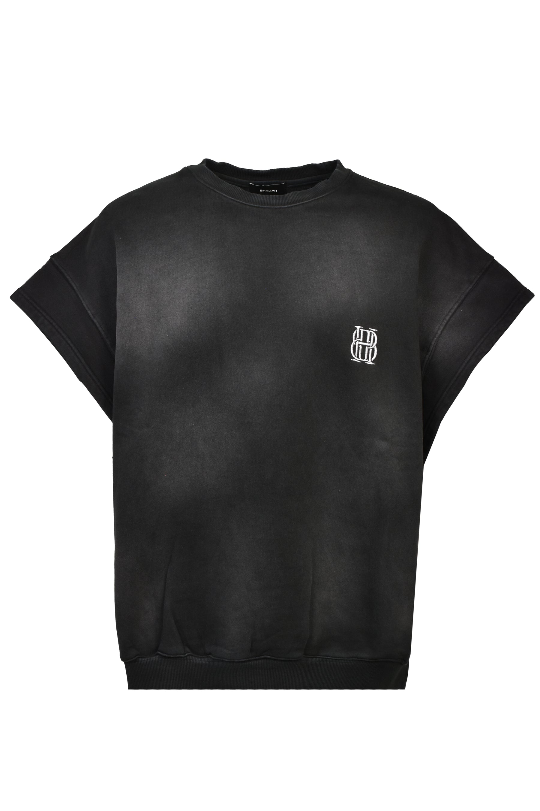 BH LOGO NO SLEEVE SS SWEAT / BLK