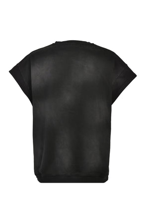 BH LOGO NO SLEEVE SS SWEAT / BLK