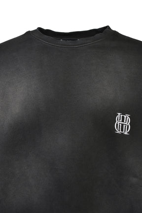 BH LOGO NO SLEEVE SS SWEAT / BLK