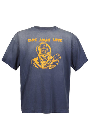 BAPE_SS T-SHIRT/FADE AWAY LV / NVY