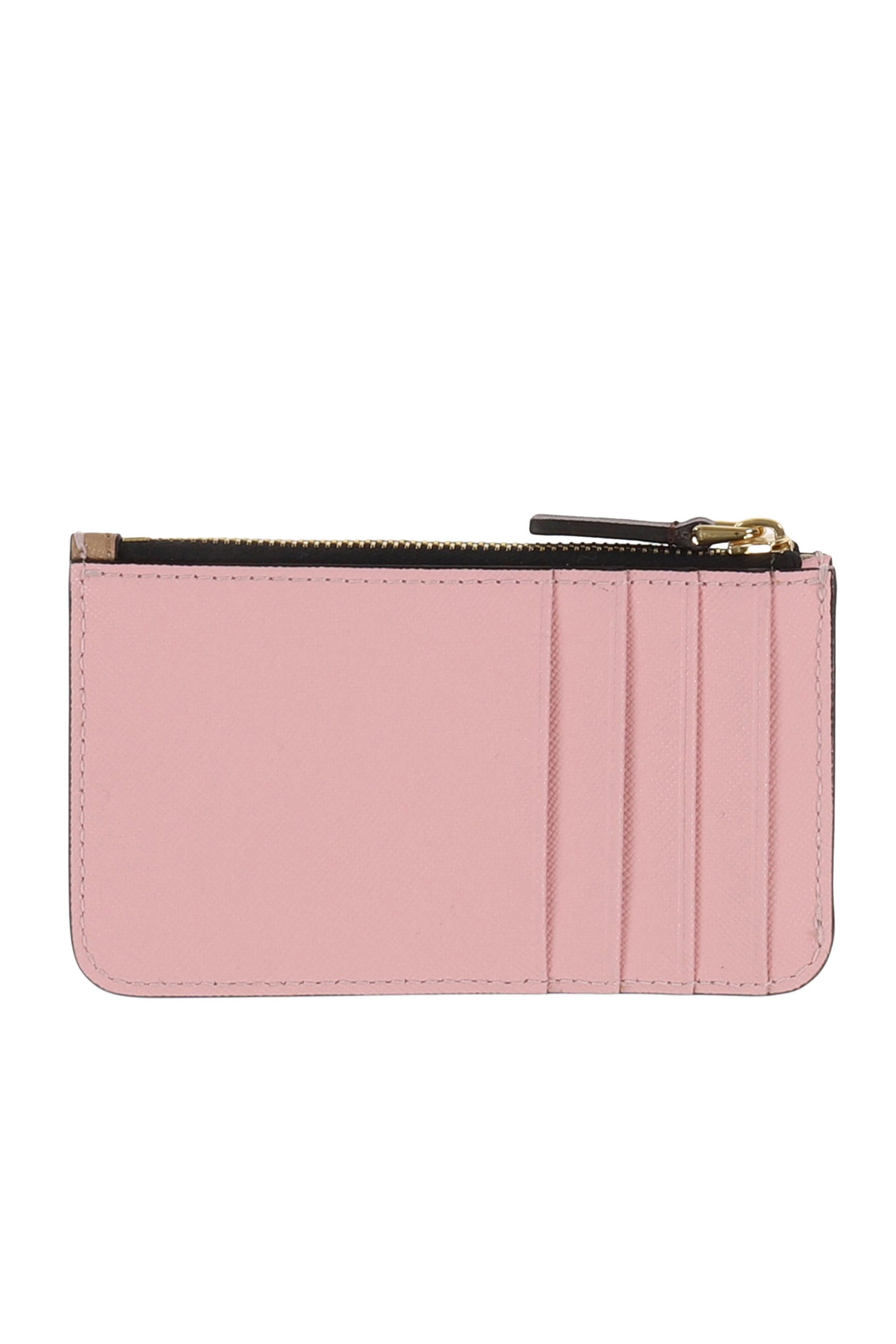 ZIPPED CARD HOLDER / CINDER ROSE POMPEI CHOCOLATE