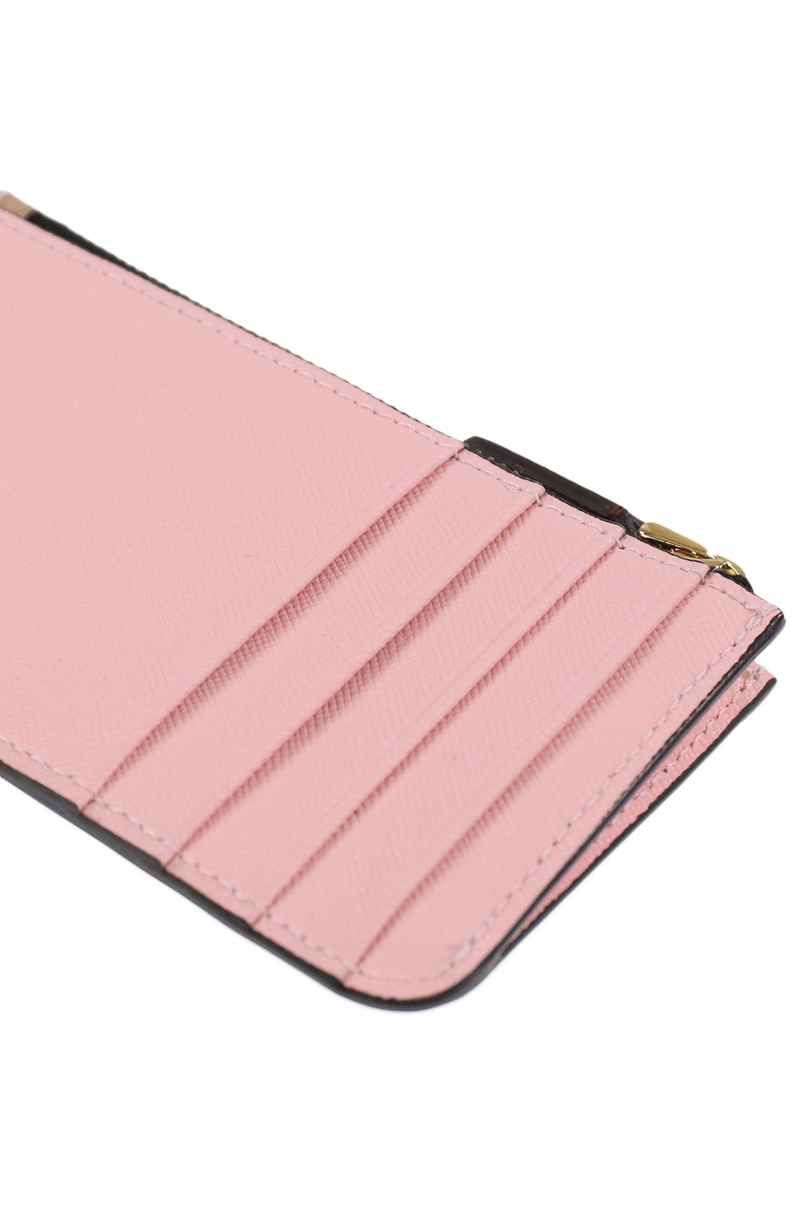ZIPPED CARD HOLDER / CINDER ROSE POMPEI CHOCOLATE