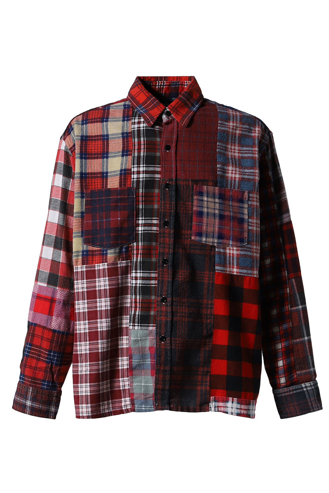 FLANNEL SHIRT -> STRAIGHT HEM SHIRT / ASSORTED