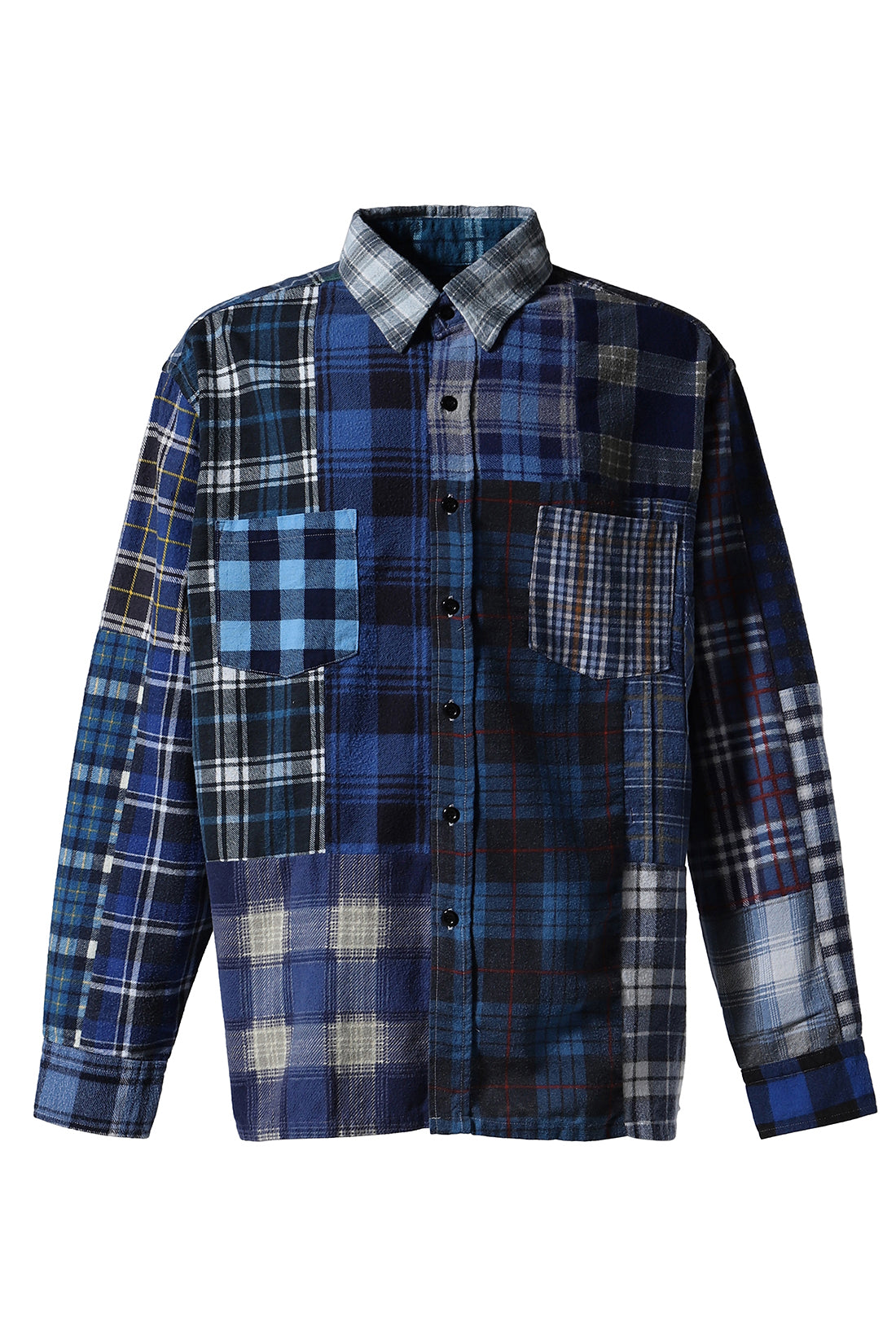 FLANNEL SHIRT -> STRAIGHT HEM SHIRT / ASSORTED