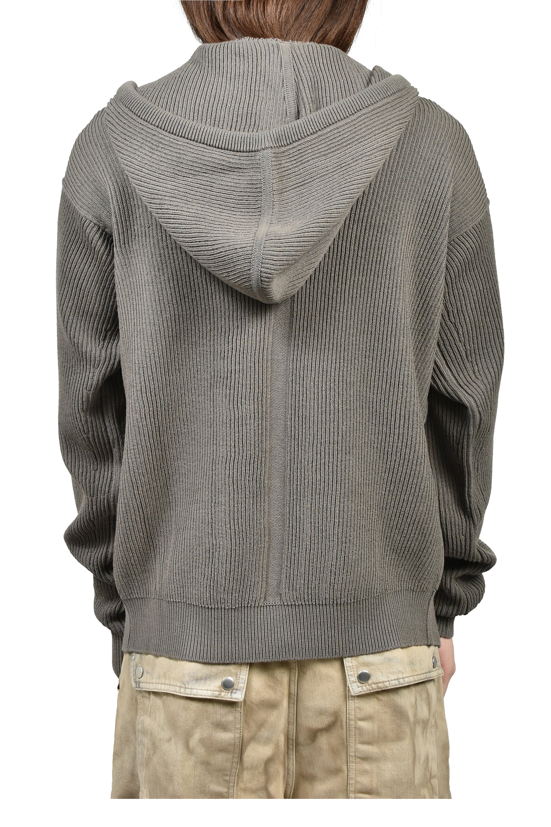 ZIPPED HOODIE / DUST