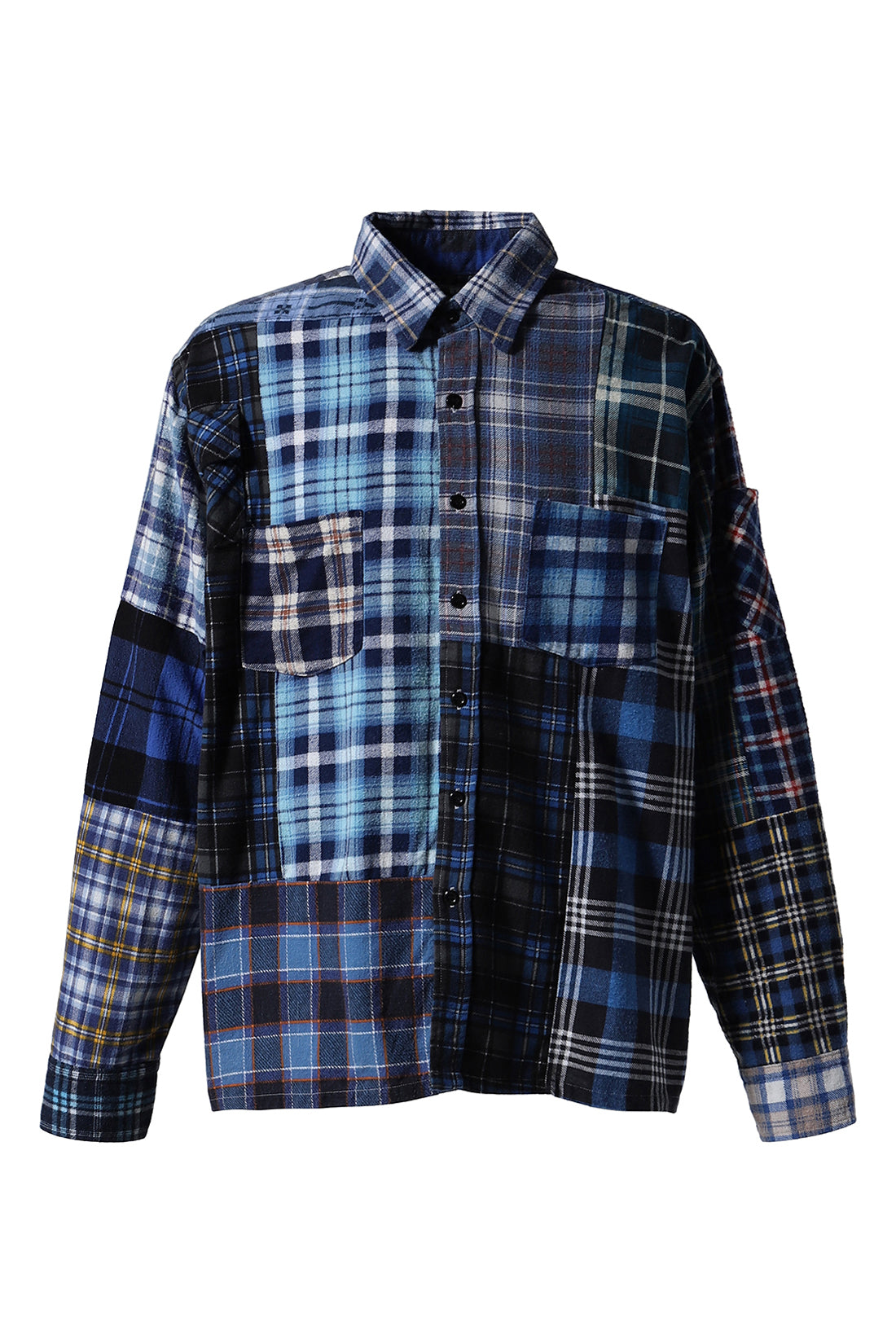 FLANNEL SHIRT -> STRAIGHT HEM SHIRT / ASSORTED