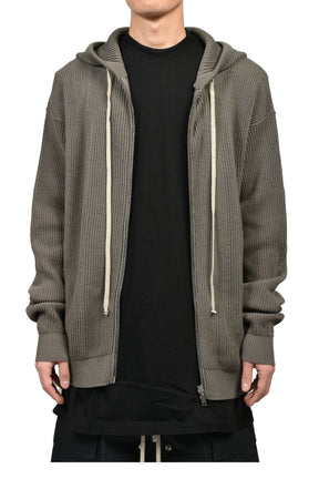 Rick Owens リック オウエンス SS26 ZIPPED HOODIE / DUST - NUBIAN
