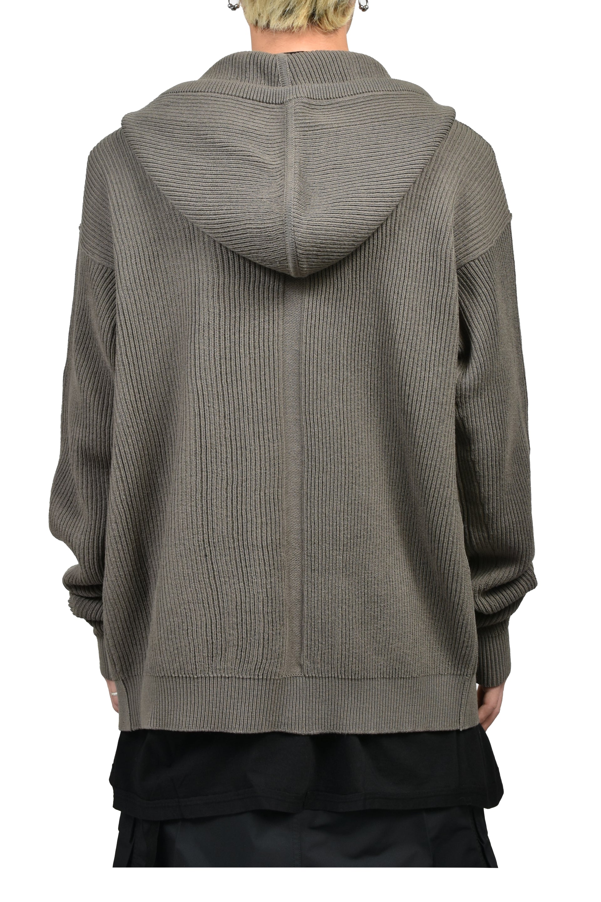 ZIPPED HOODIE / DUST