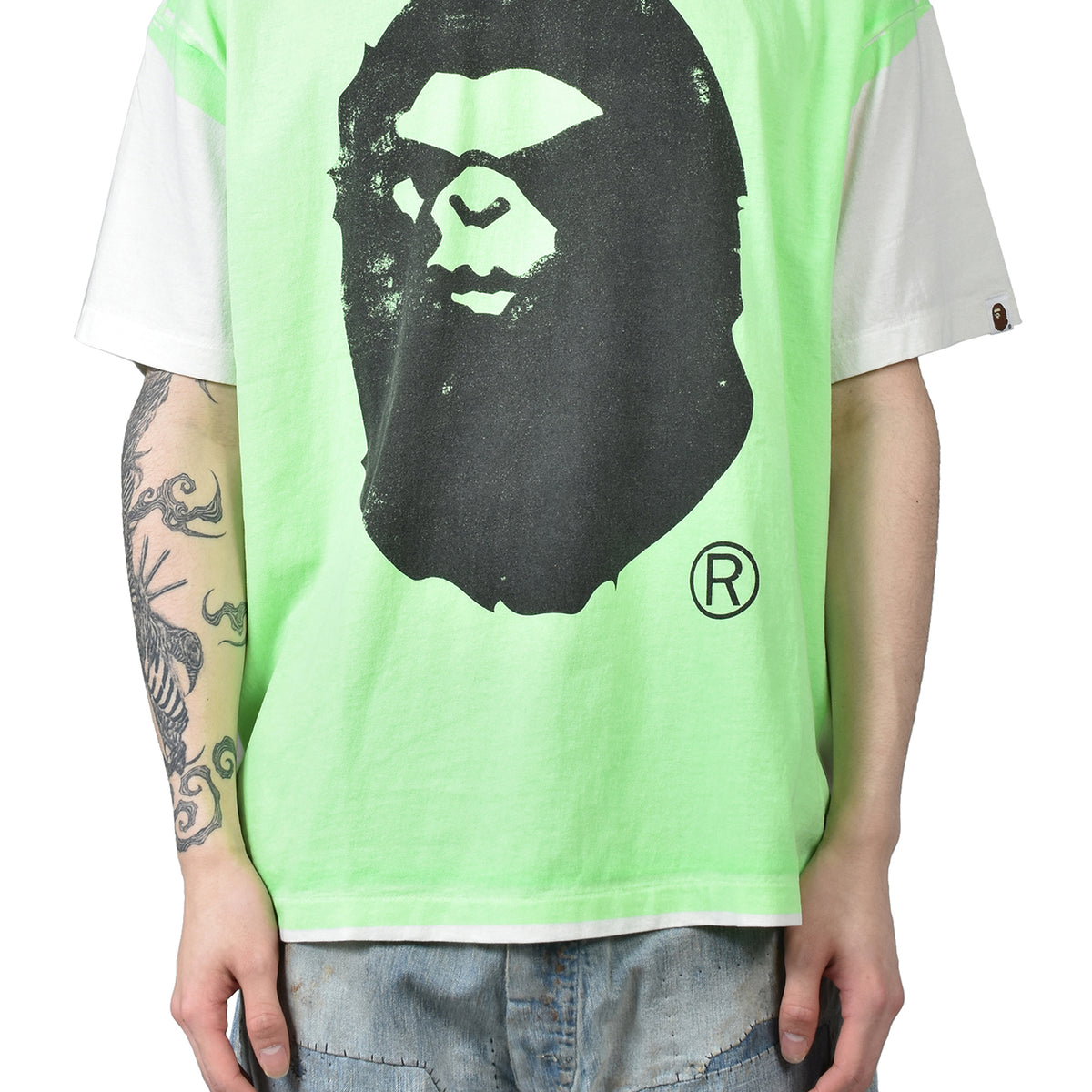 SAINT Mxxxxxx × A BATHING APE® セントマイケル × ア ベイジング