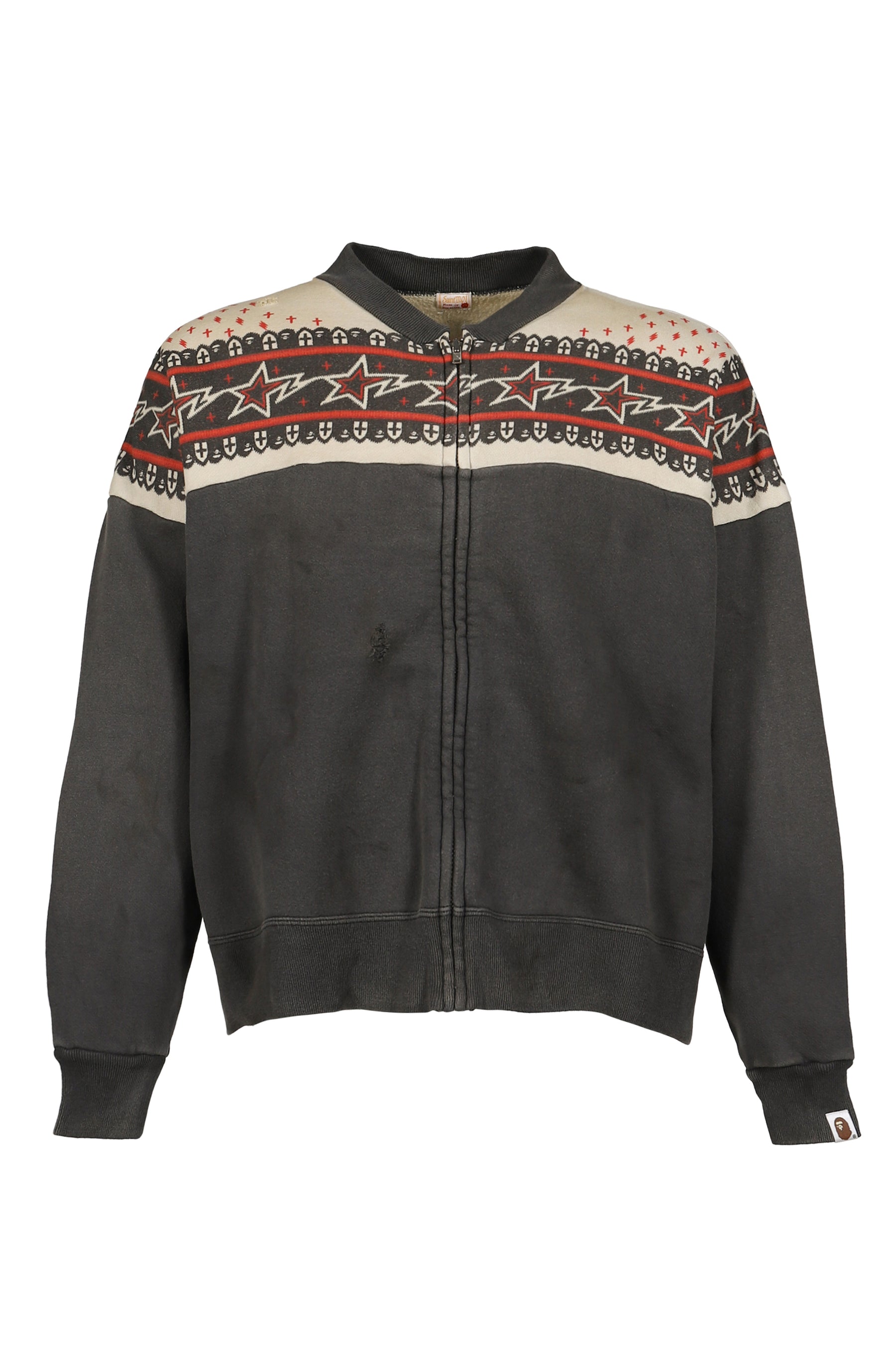 BAPE_ZIP CARDIGAN / CHA