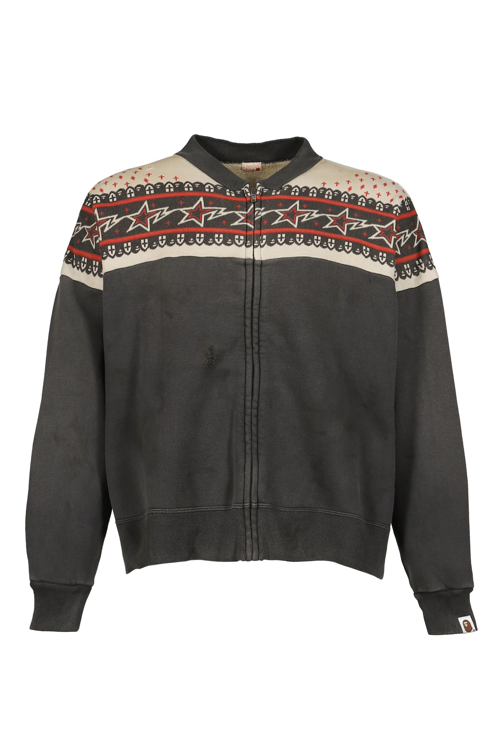 BAPE_ZIP CARDIGAN / CHA