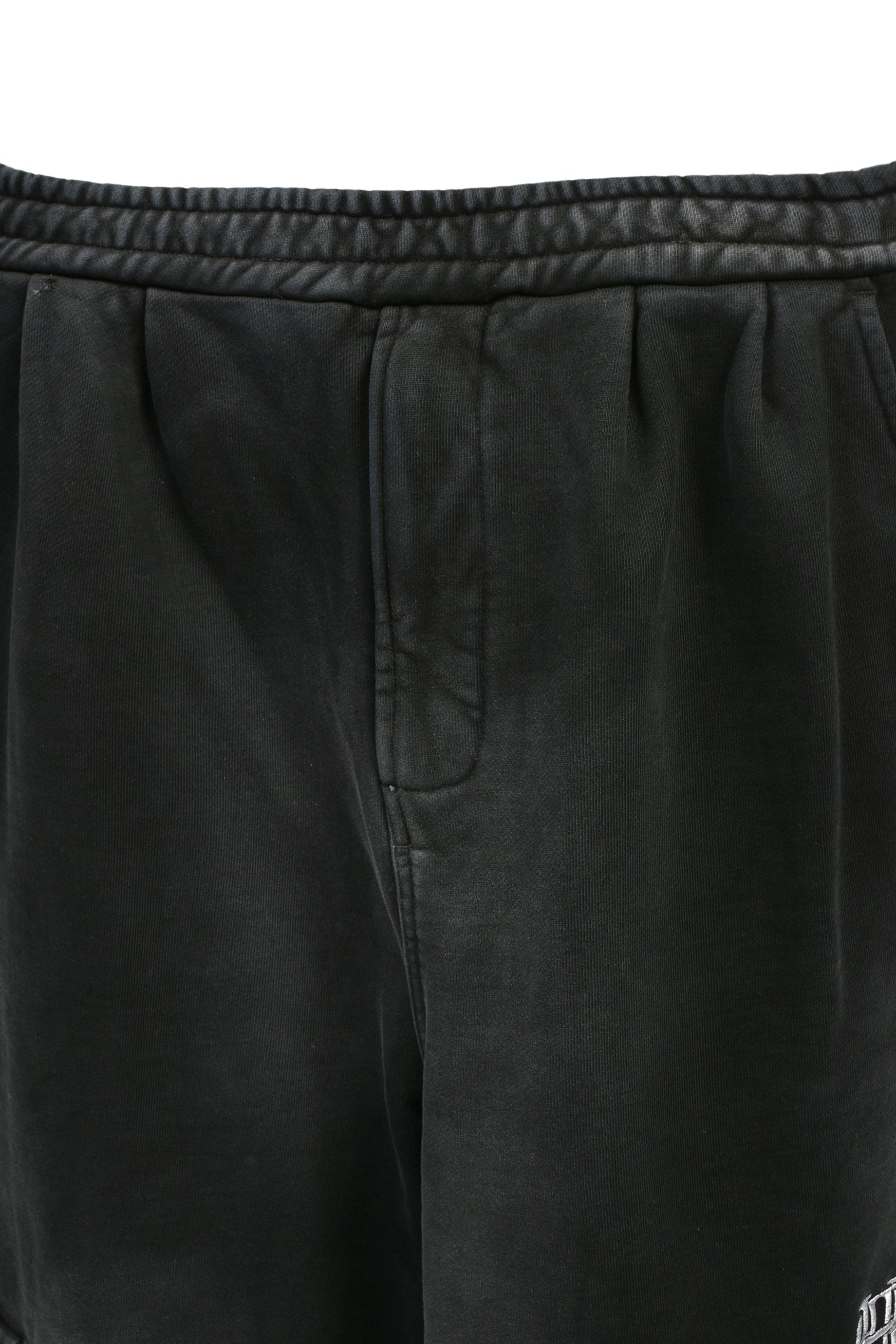 BH LOGO SWEAT CARGO SHORTS / BLK