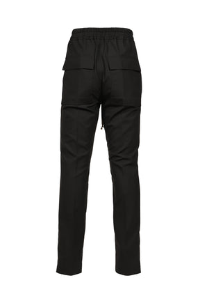 DRAWSTRING SLIM LONG / BLK