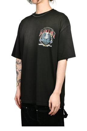 CRYSTAL AMIRI HOLLYWOOD OS TEE / BLK