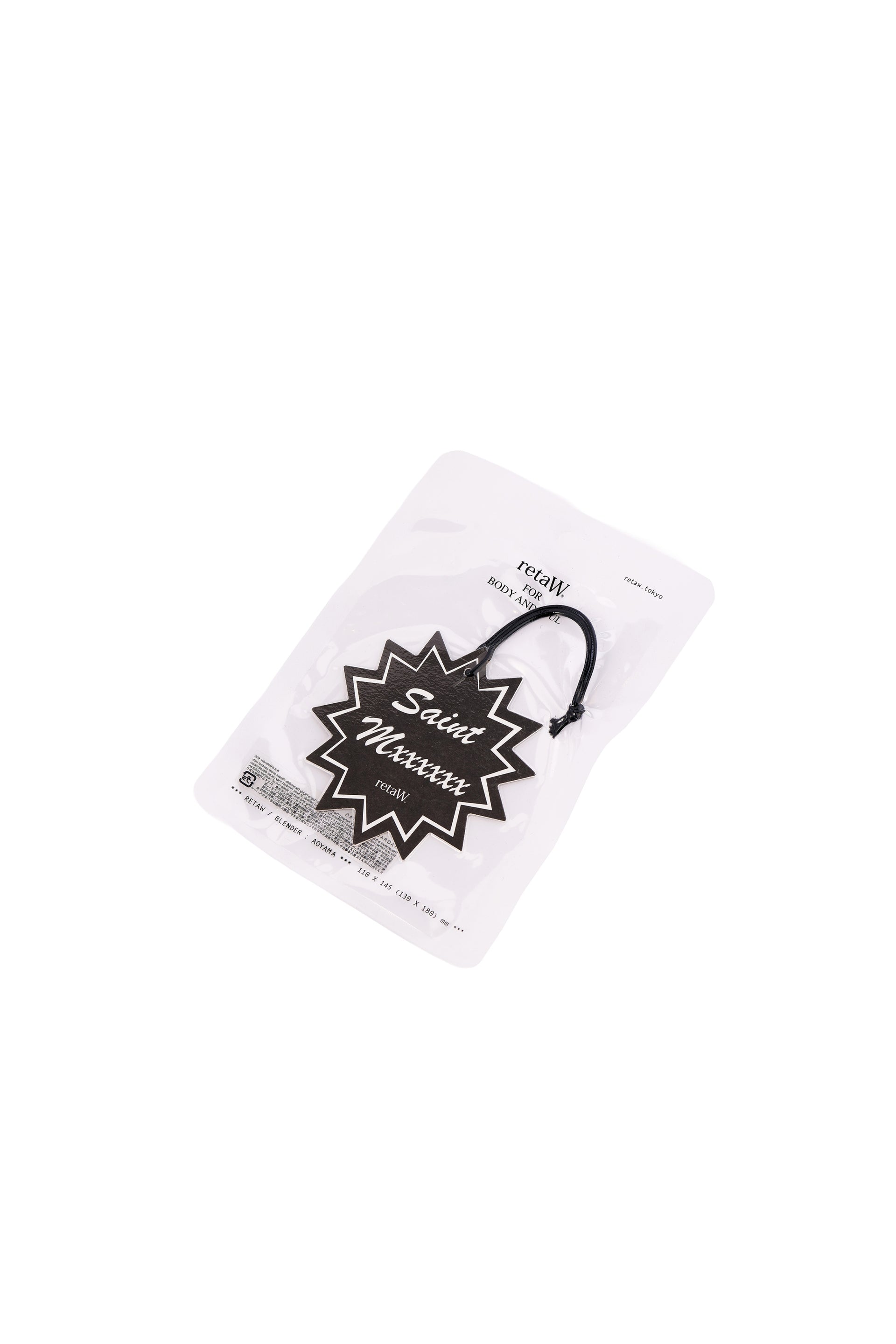 RETAW_FRAGRANCE CAR TAG / BLK