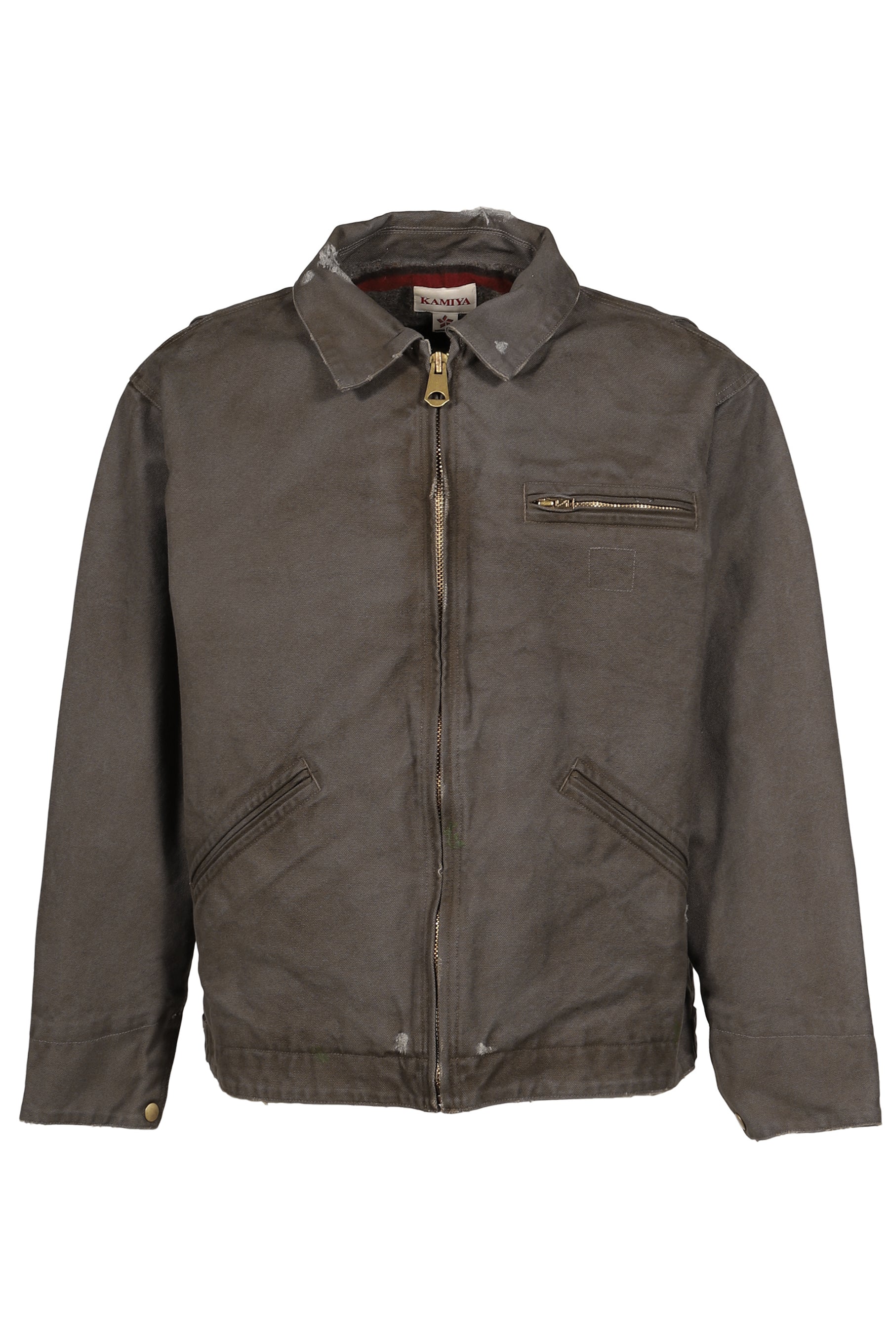 KAMIYA カミヤ FW26 BORO DUCK WORKER JACKET / GRY - NUBIAN ヌビアン