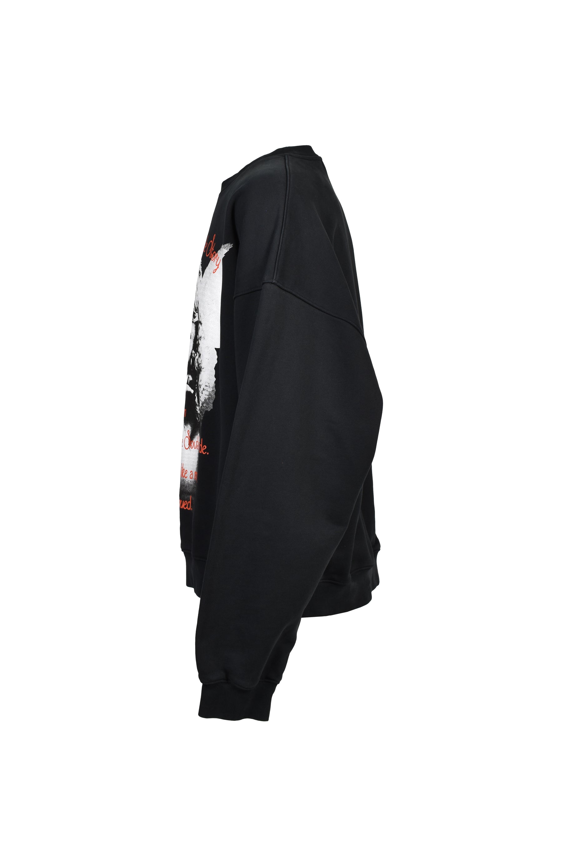 ANGEL CREW SWEAT / BLK