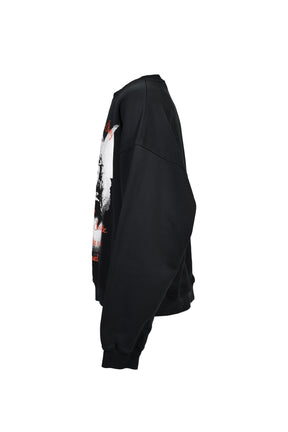 ANGEL CREW SWEAT / BLK