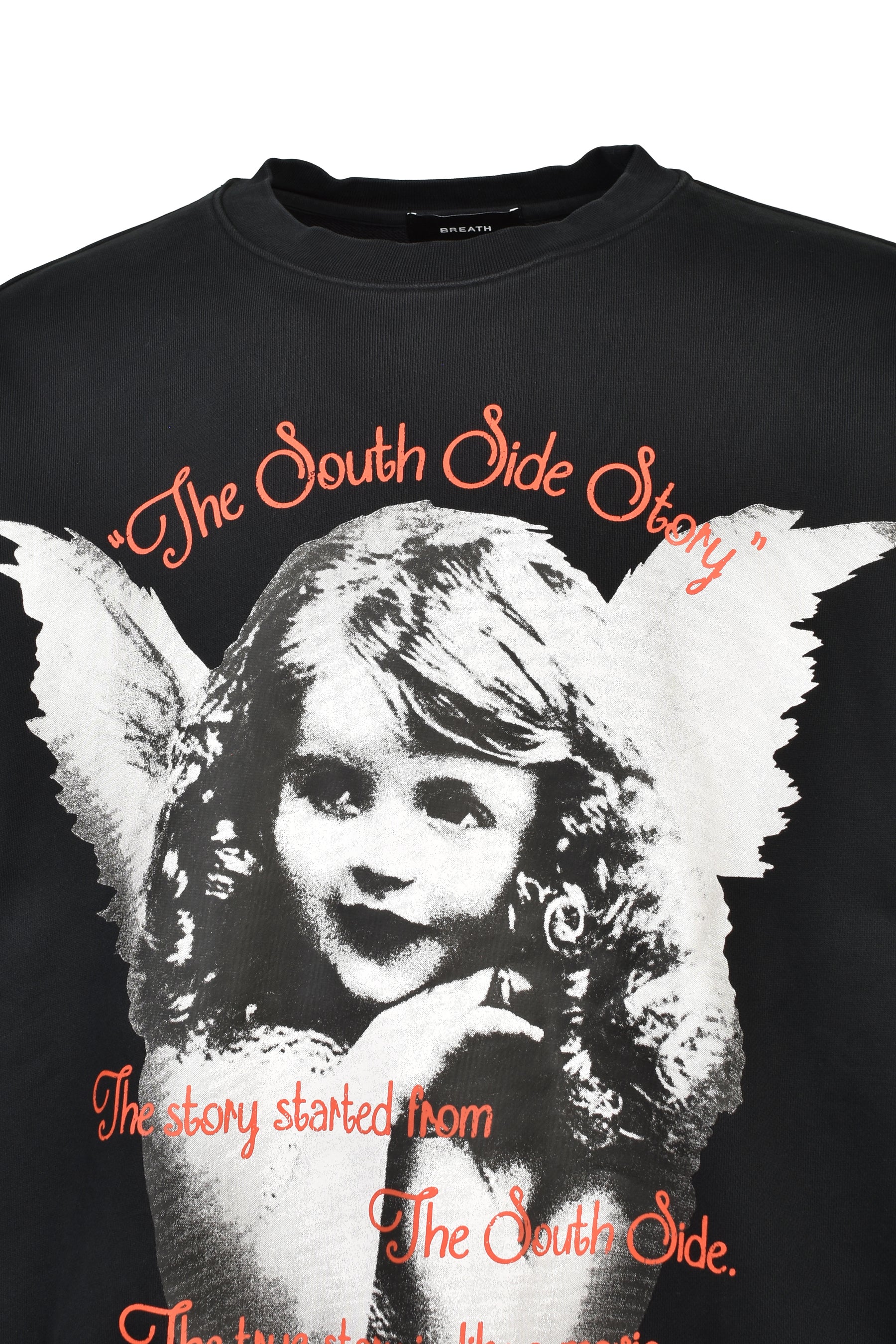 ANGEL CREW SWEAT / BLK