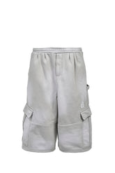 BH LOGO SWEAT CARGO SHORTS / GRY