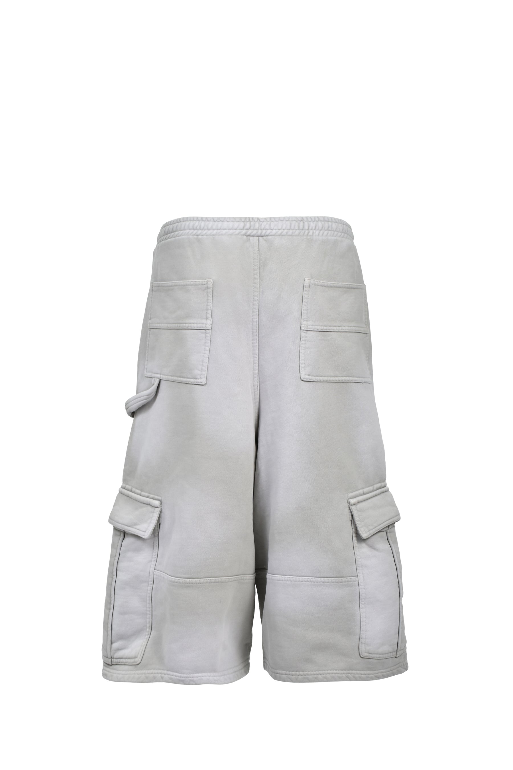 BH LOGO SWEAT CARGO SHORTS / GRY