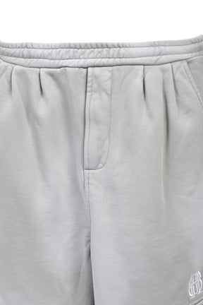 BH LOGO SWEAT CARGO SHORTS / GRY