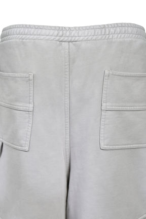 BH LOGO SWEAT CARGO SHORTS / GRY