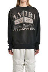 AMIRI THEATERS VINTAGE CREW / BLK