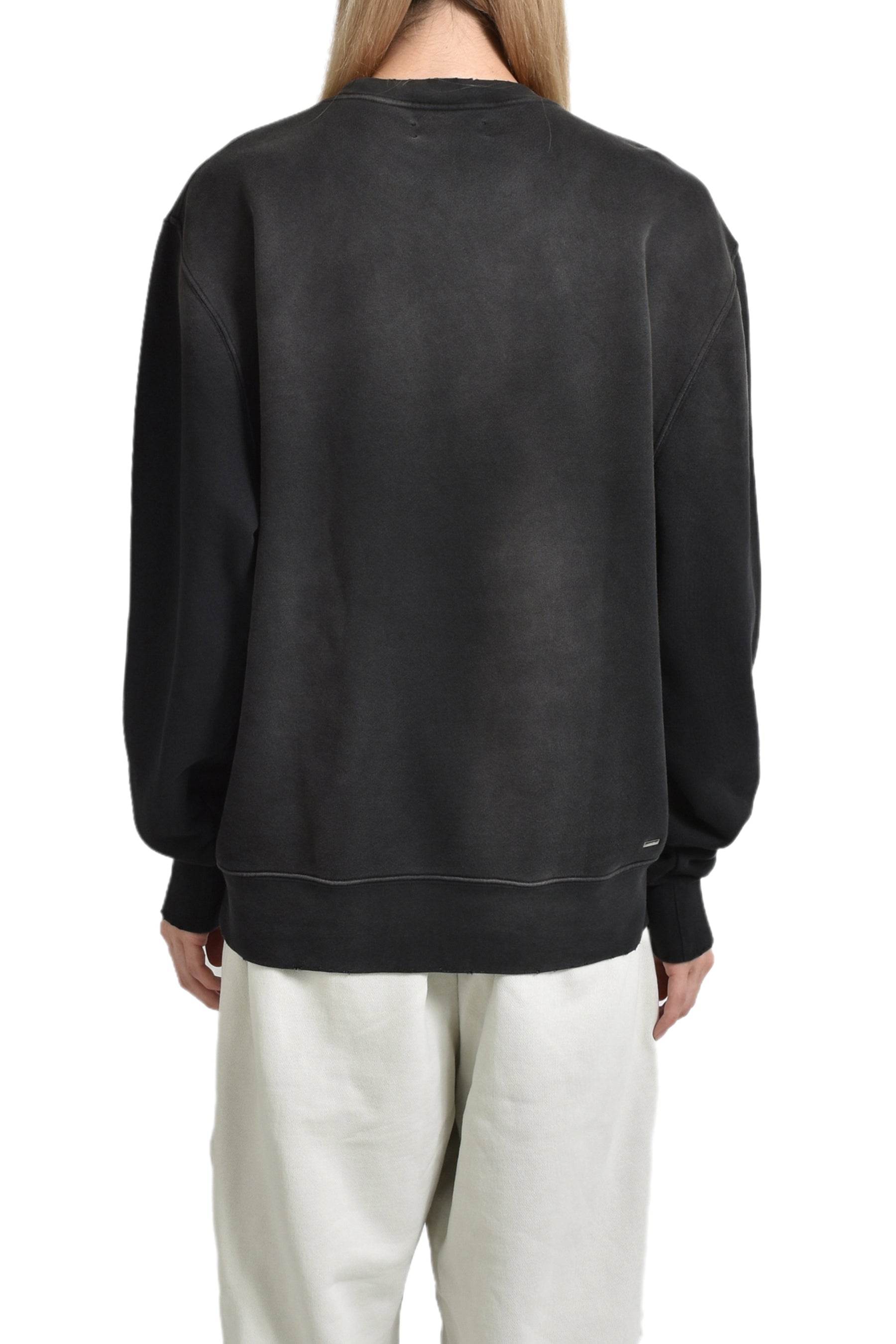 AMIRI THEATERS VINTAGE CREW / BLK