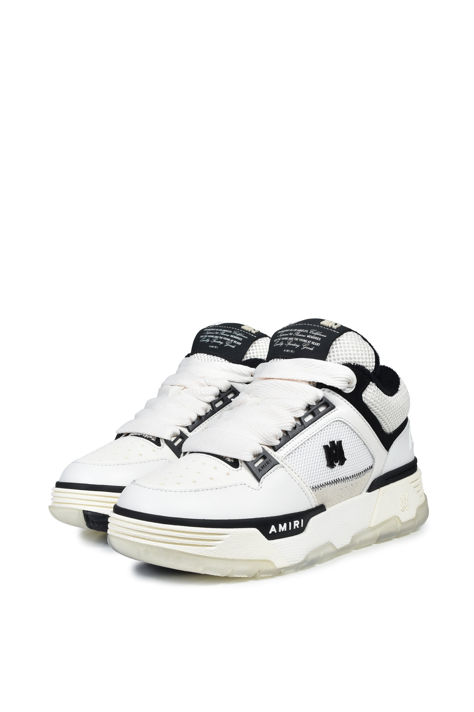 【早い者勝ち‼︎ Nubian購入 国内正規品】AMIRI MA-1 スニーカー AMIRI アミリ FW26 MA-1 / WHT BLK - NUBIAN ヌビアン
