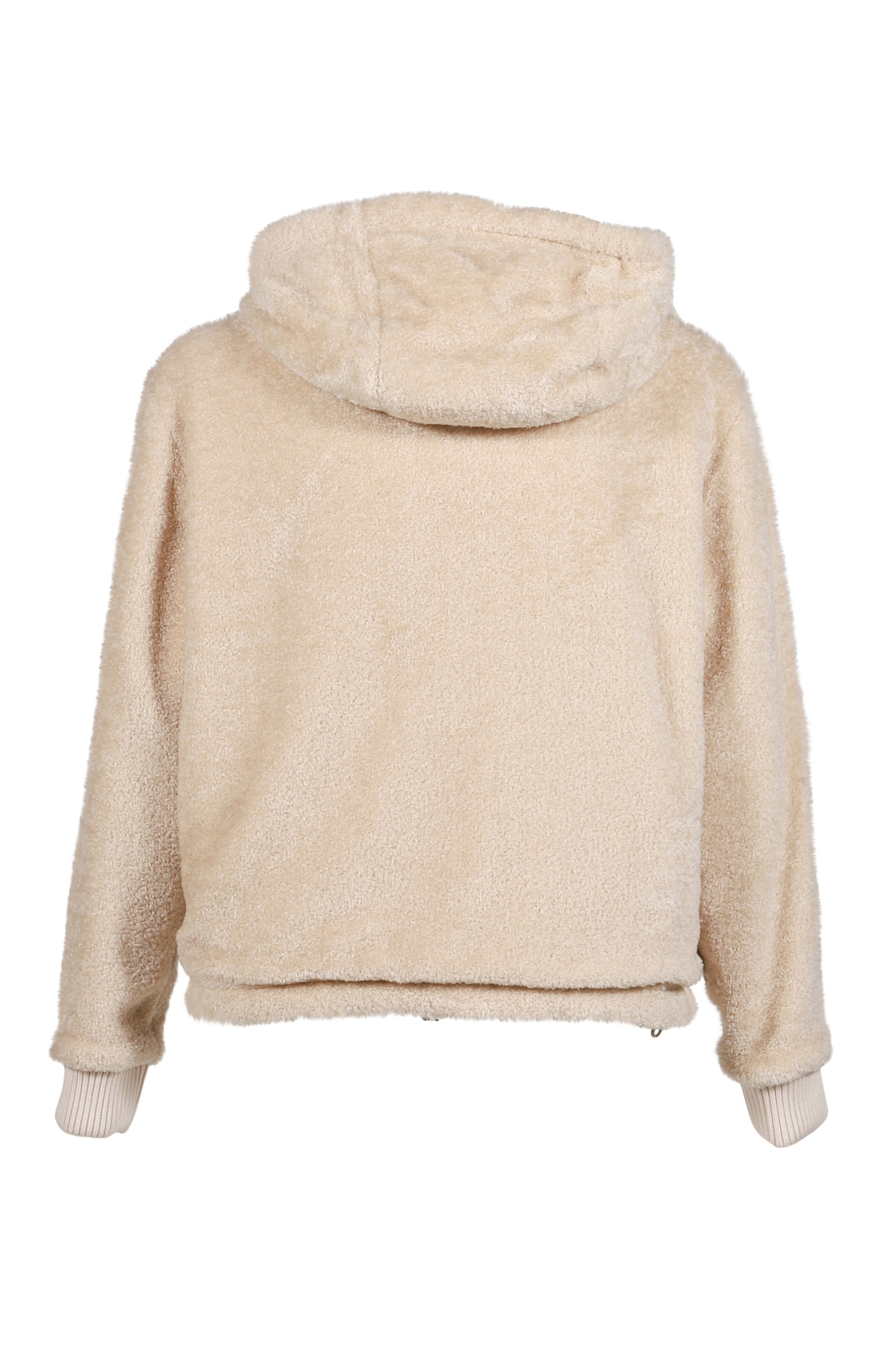 ZIP UP CARDIGAN / WHT