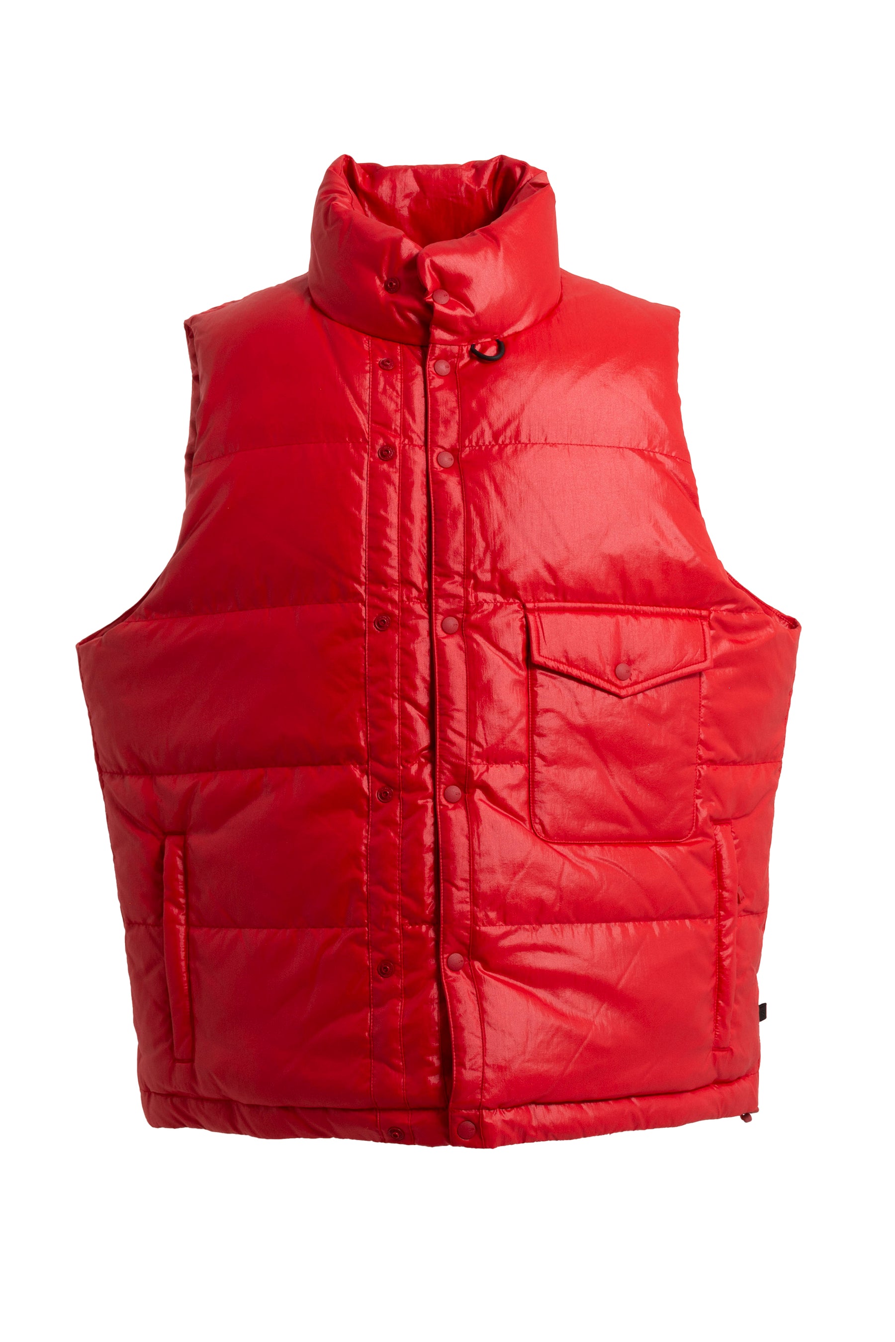 TECH CLIMBERS DOWN VEST / RED