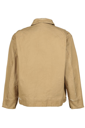 KANDA BIIKI LAPEL WORK JACKET サイズ:3 KAMIYA カミヤ FW26 BORO DUCK WORKER JACKET / BEI - NUBIAN ヌビアン