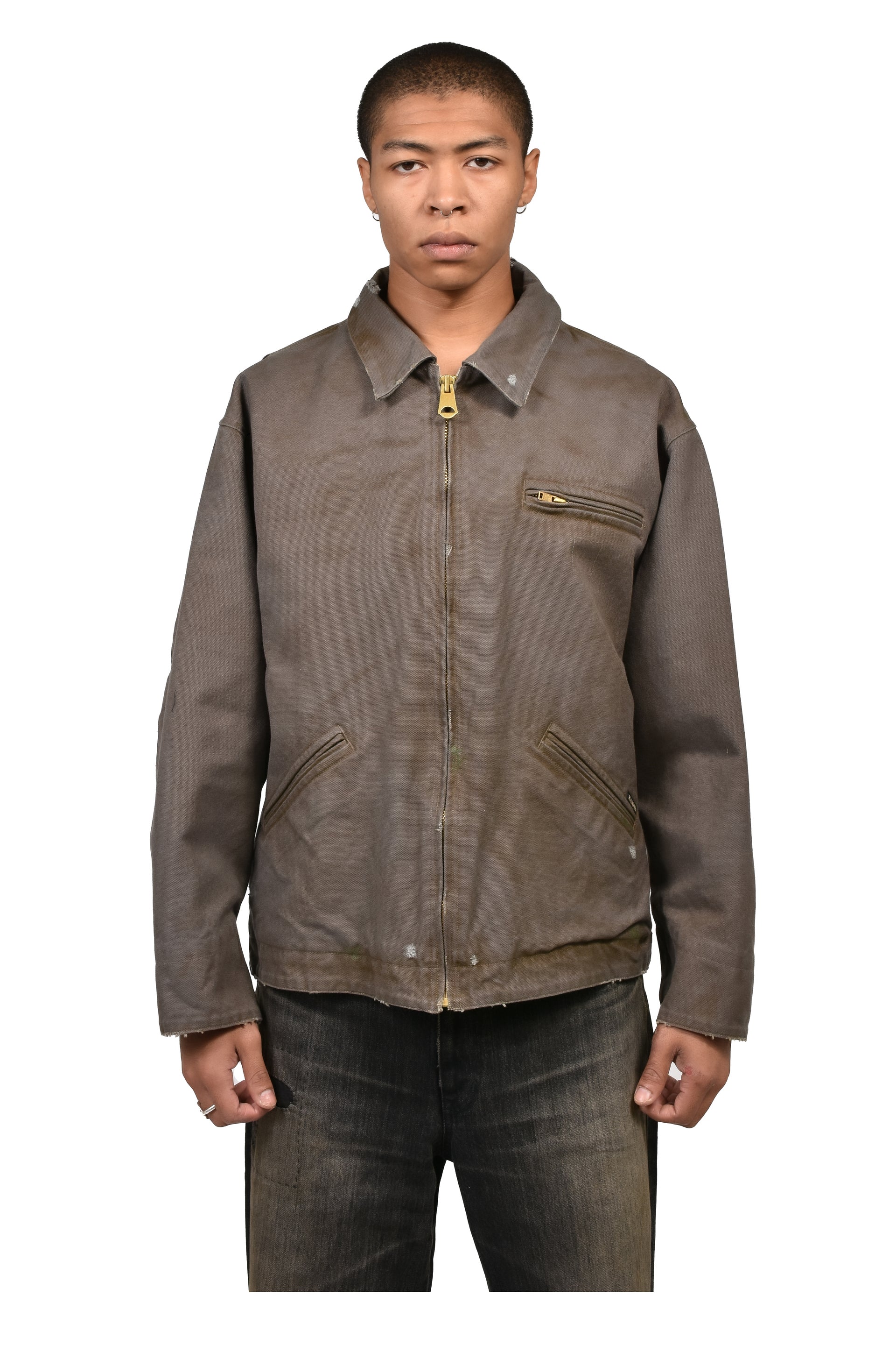 BORO DUCK WORKER JACKET / GRY