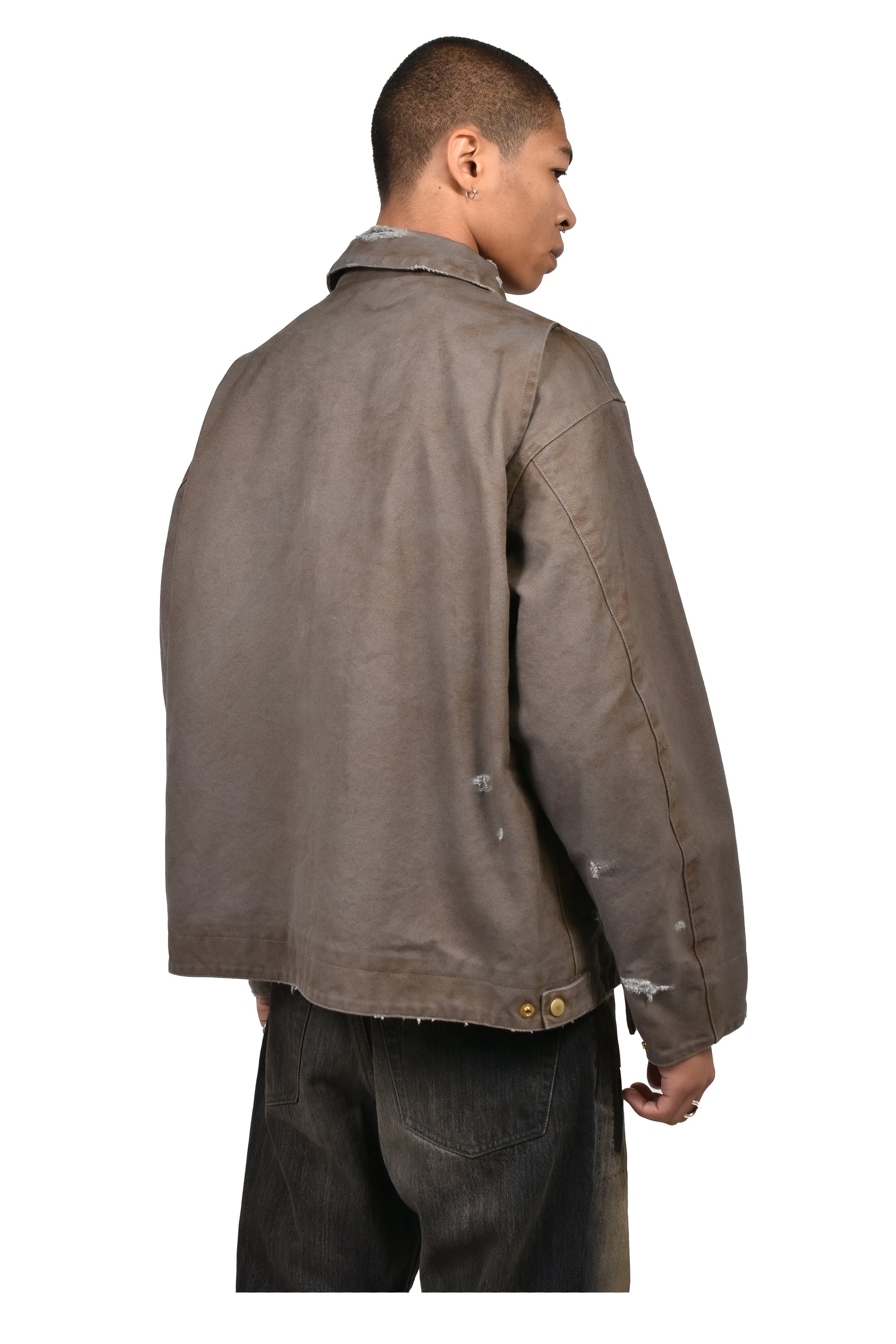 BORO DUCK WORKER JACKET / GRY